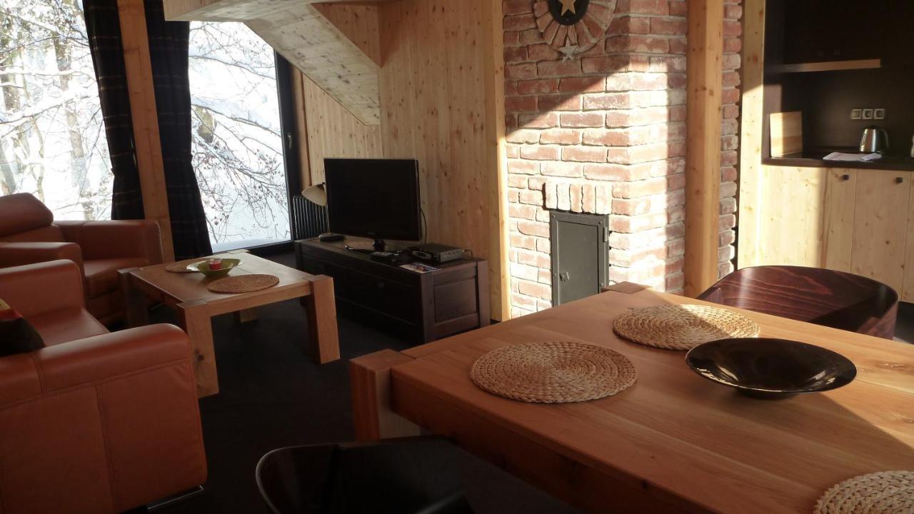 Krakonosova Dilna "Woodhaus" Apart otel Špindlerŭv Mlýn Oda fotoğraf